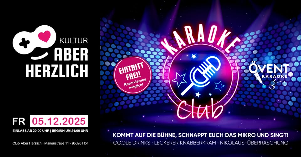 Karaoke Club - Bei uns wird jeder zum Star!